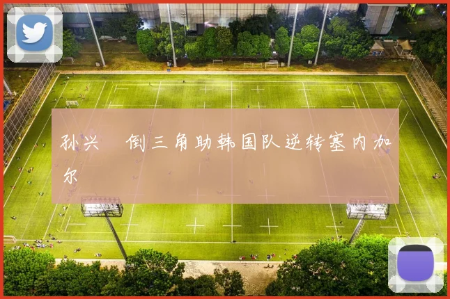 孙兴慜倒三角助韩国队逆转塞内加尔